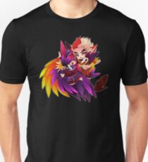 Camiseta unisex Juntos luchamos - Xayah y Rakan