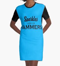 Sparkles, God of Hammers Graphic T-Shirt Dress