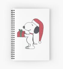Christmas Snoopy Spiral Notebook