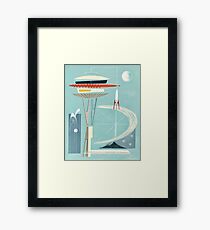 Space Needle Surprise Framed Print