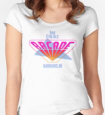 Stranger Things Women's Fitted Scoop T-Shirt