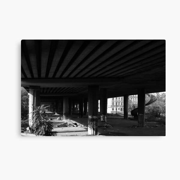 Where the Street Sleeps Canvas Print