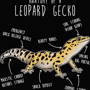 Anatomy of a Leopard Gecko | Mouse Pad