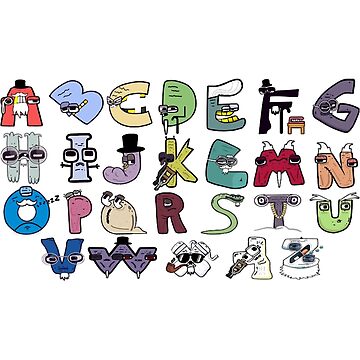 Alphabet Lore But Everyone Is W Transform ( Full Version A-Z