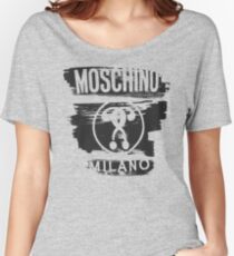 Moschino milano Women's Relaxed Fit T-Shirt