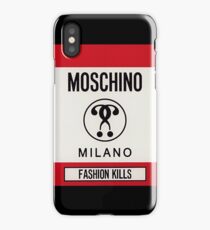 Moschino milano iPhone Case/Skin