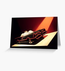 60s Lego Batmobile Greeting Card