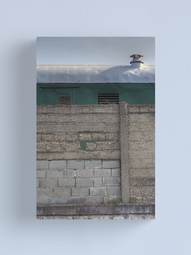 Alternate view of Another Hole in the Wall (and a Green Train) Canvas Print