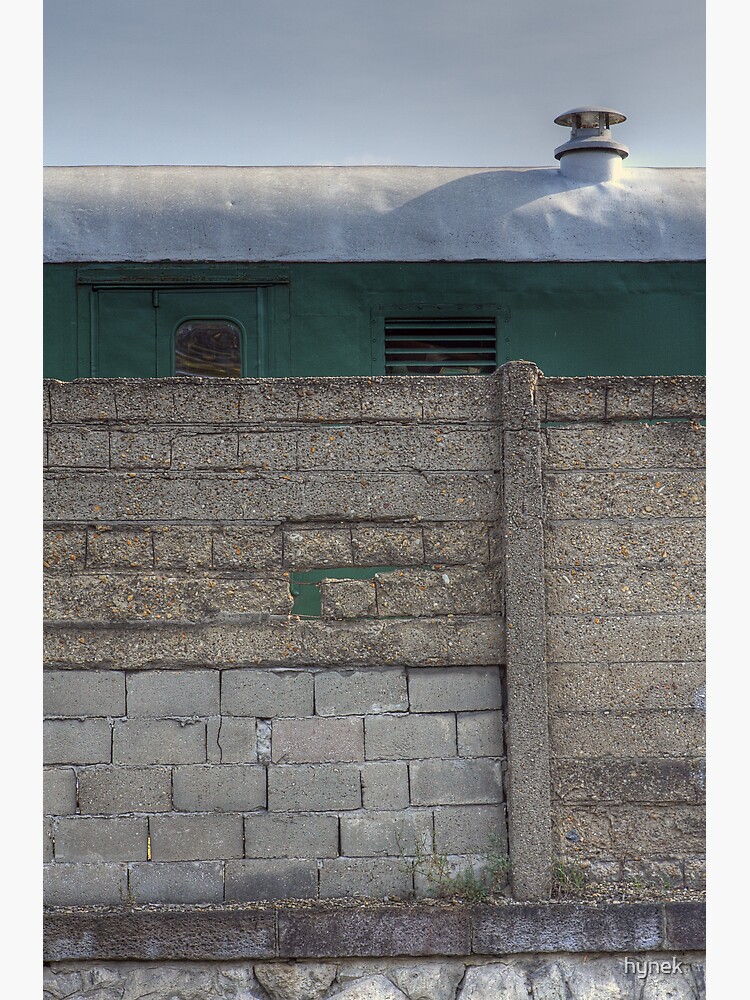 Another Hole in the Wall (and a Green Train) by hynek