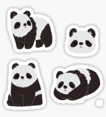 Cute Panda: Stickers | Redbubble