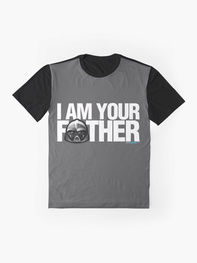 Alternate view of SW - I am your father - Dark Version Graphic T-Shirt