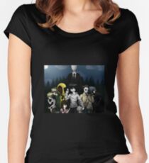 Creepypasta Women's Fitted Scoop T-Shirt