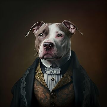 Pitbull portrait Jigsaw Puzzle for Sale by Witty-Kids