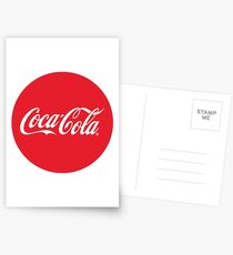 Coca-Cola Bottle Cap Design Postcards