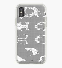 Vinilo o funda para iPhone Una calavera fuera de lugar