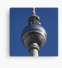 TV tower Berlin Canvas Print