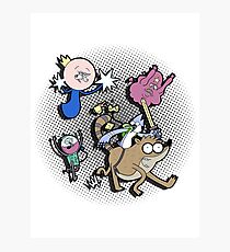 Regular show Photographic Print