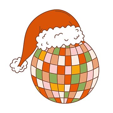 Christmas Disco Ball Sticker for Sale by GeminiDesignStu