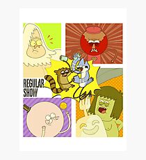 Regular Show Photographic Print