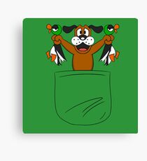 Hunt pocket Canvas Print