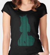 Neko-Chan !!! (Kawaii Hentai Hemd) Tailliertes Rundhals-Shirt