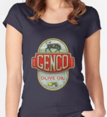 The Godfather - Genco Olive Oil Co. Women's Fitted Scoop T-Shirt