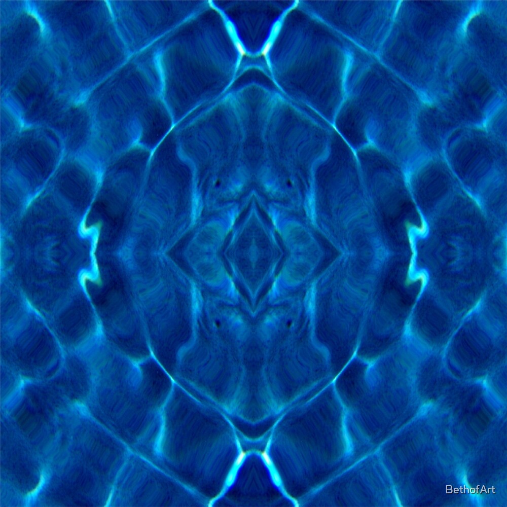 "Voltage Water Pool" by BethofArt Redbubble