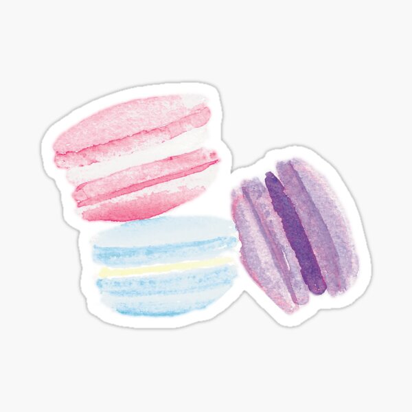 Macaron Stickers Redbubble