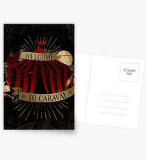Welcome To Caraval Postcards