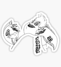 Zombie Ursula Sticker