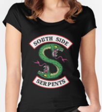 Riverdale - South Side Serpents Women's Fitted Scoop T-Shirt