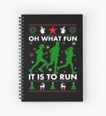 Cuaderno de espiral Oh, qué divertido es correr