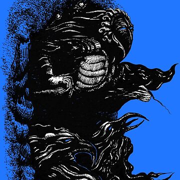 Artwork thumbnail, Inktober Ravens & Shadow Blue by Sirielle