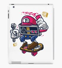 Skateboard Plumber Parody Cartoon Lookalike iPad Case/Skin