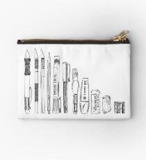 Pencil case 1 - Art school Zipper Pouch