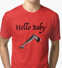 Hello Baby Tri-blend T-Shirt