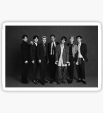 Super Junior-Black Suit Sticker