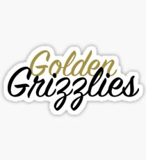 Golden Grizzlies Sticker