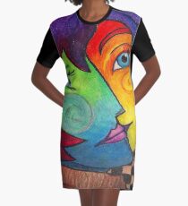 Pablo Picasso Graphic T-Shirt Dress