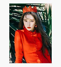 RED VELVET PEEK-A-BOO IRENE Photographic Print