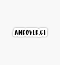 andover, ct Sticker