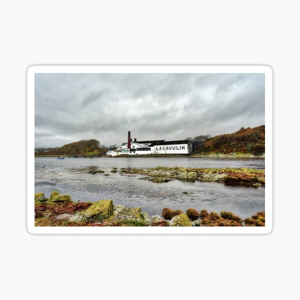 Lagavulin Distillery Sticker