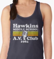 Hawkins Middle School A.V. Club Women's Tank Top