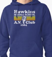 Hawkins Middle School A.V. Club Pullover Hoodie
