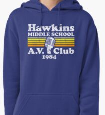 Hawkins Middle School A.V. Club Pullover Hoodie