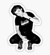 joe b&w Sticker