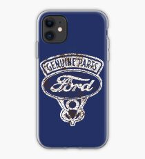 Oil Stained Ford Sign iPhone Case