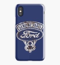 Oil Stained Ford Sign iPhone Case