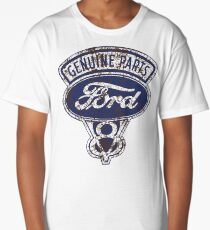 Oil Stained Ford Sign Long T-Shirt