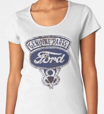 Oil Stained Ford Sign Women's Premium T-Shirt